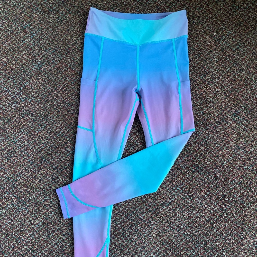 CNC Curves N Combat Boot Unicorn Sky Leggings